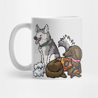 Joyous June Dogs Mug